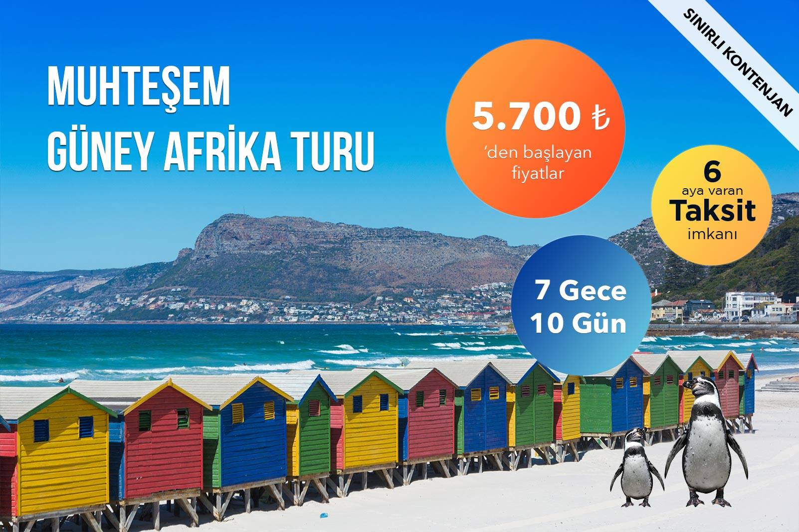 Güney Afrika Turu Fırsatı