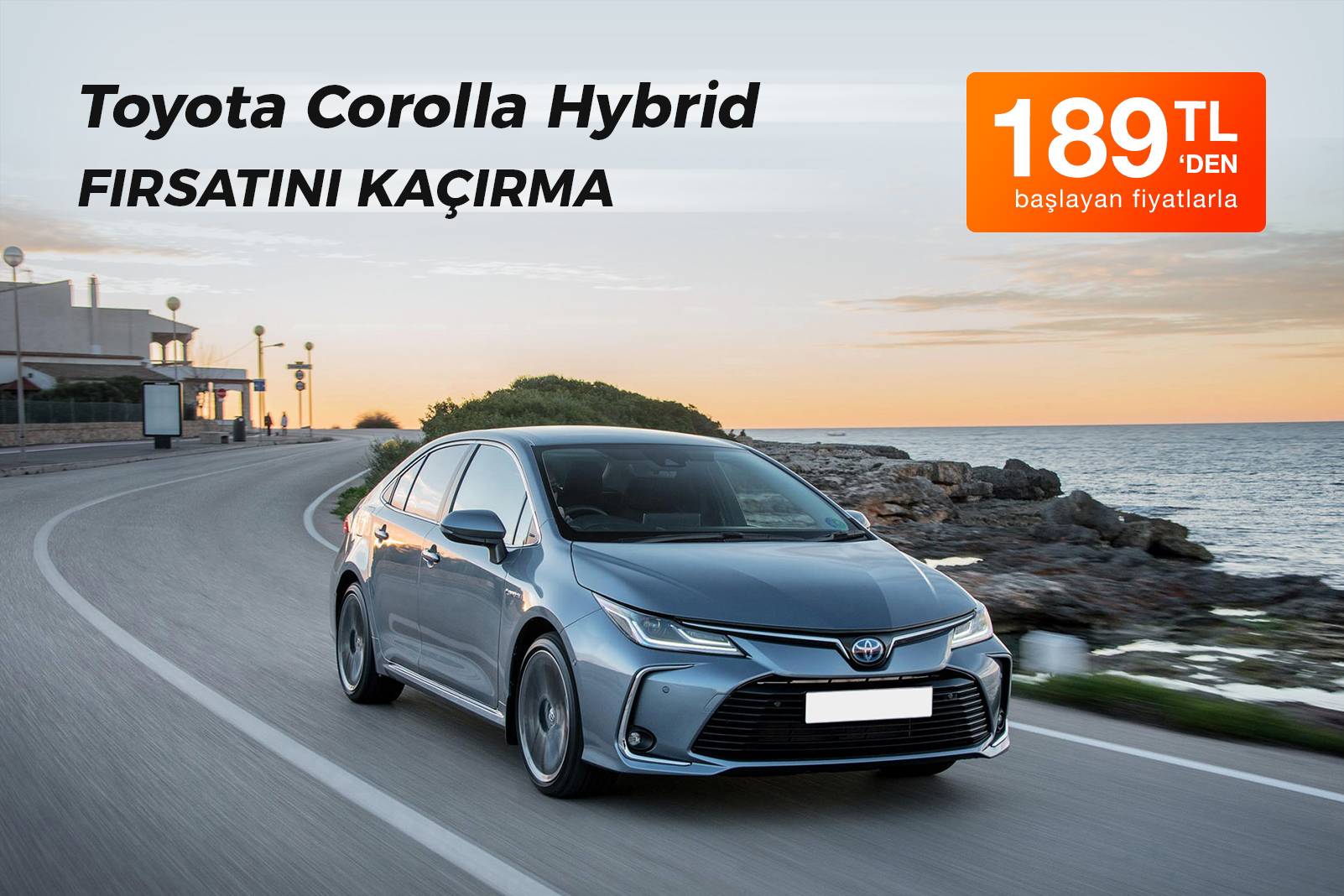 Toyota Corolla Hybrid Kiralama Fırsatı